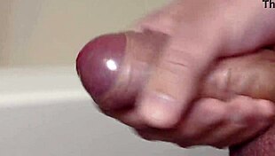 Watch my cock cum in slow motion, does it look delicious to you?