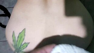 Wow, Beautiful Skinny Couple Shows Off Ass in Close-Up Homemade Video!