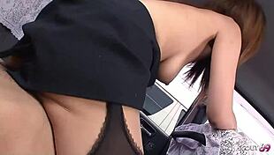 Japanese Nympho Taxi Driver Seduces Boy