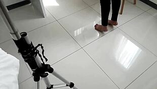 Big Cock T R V Fucks Me With My Thong On And Barefoot Busty And Big Ass Latina Brunette