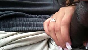 Jessica attempts deepthroat in detailed oral session with intense focus