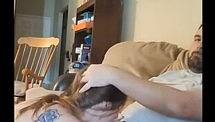 Gentle Femdom Session On Couch Leads To Intense Creampie Orgasm