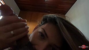 naughty blonde shows toned body in bedroom scene