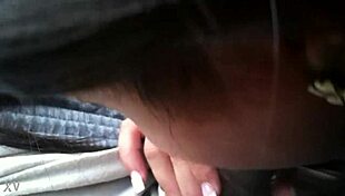 Jessica attempts deepthroat in detailed oral session with intense focus