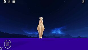 I seen this hot naked girl playing roblox and she was looking so hot