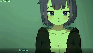 Vel Uncensored Titfuck Scene With Big Tits Cumshot