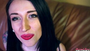 Horny Blonde Hannah and Cute Brunette Olyssia Suck and Ride the Same Cock