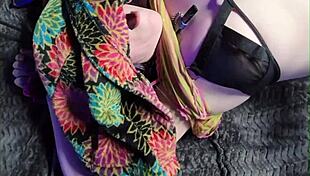 fucking bound in homemade bdsm cam session 😈