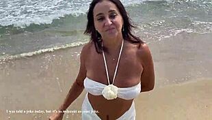 Convinced Friend's Wife for Glamour Session After Chat