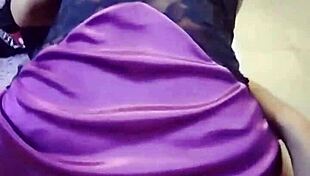 bonita estudiante shows off in lingerie clip