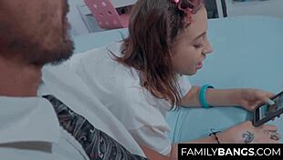 Marilyn Cuddles Stepfather!