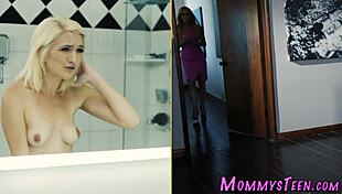 Milf And Teen Sharing Intimate Moments