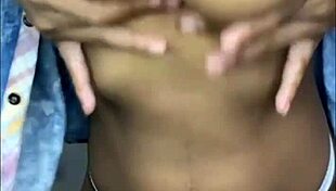 Intriguing Colombian Ebony Fucks Her Narrow Ass