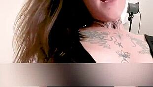 sarafina tries on modeling samples in the bedroom