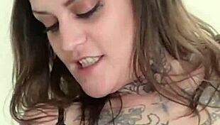 sarafina tries on modeling samples in the bedroom