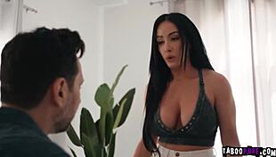 tommy pistol stifling jennifer whites while cutting her mental stability down at the knees