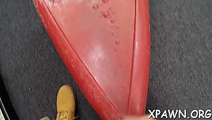 fine booty amateur receives intense filling after sucking and fucking