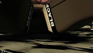 roblox whitegirl slut sucks bbc in monster cock interracial blowjob