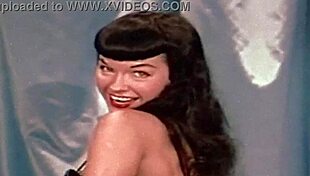 orbiting odyssey a retro vintage antique tribute to betty page with music