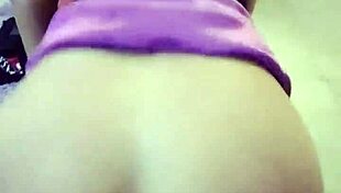 bonita estudiante shows off in lingerie clip