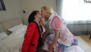 Anime Girls Decided To Have Some Fun After The Party?