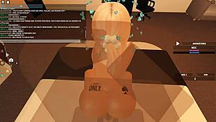 Blonde Bent Over Takes Monster Cock In Doggystyle