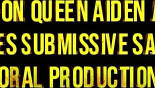 Dominant Aiden Ashley Strapon Fucks Submissive Blonde Sadie Blair!