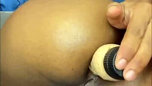 Intriguing Colombian Ebony Fucks Her Narrow Ass