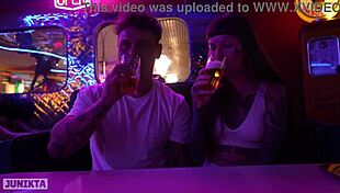 i wanted him so bad, i sucked his cock in the nightclub toilet