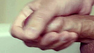 Watch my cock cum in slow motion, does it look delicious to you?