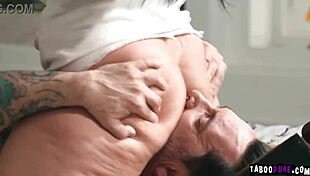 tommy pistol stifling jennifer whites while cutting her mental stability down at the knees