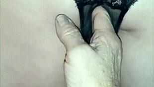 Intriguing 59yo Tennessee Slutwife Rear View on Sawhorse with Pussy Closeup Dildo Fuck