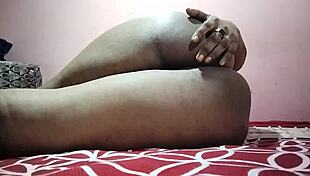 caught my friend jerking off his huge dick, so i helped with my big tits