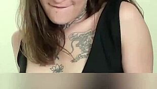 sarafina tries on modeling samples in the bedroom