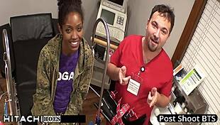 Doctor Tampa gives freshman Lotus Lain mandatory Hitachi orgasm in hospital