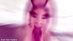 Blackened with evelina darling 4 white then 4 black no pussy dap gapes swallow facial gio1172