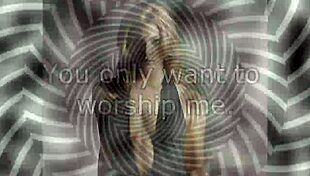 Erotic hypnosis tricks slave into submission under Mistress Lisa's bdsm control.
