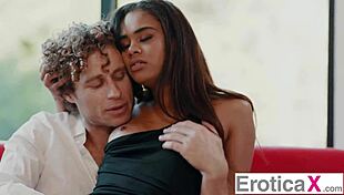 Ebony Babe Scarlit Scandal Has Scorching Sex with Boyfriend