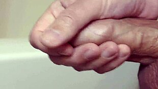 Watch my cock cum in slow motion, does it look delicious to you?