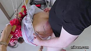 Sexy nympho undergoes detailed anal fucking and ass licking in the butthole madhouse for hardcore treatment