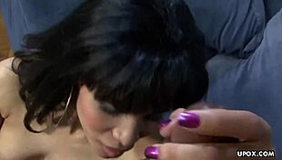 Brunette nikki takes a bbc deep hard and with so much passion