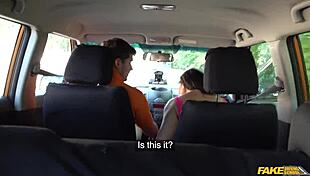 Chloe Lamour BOUNCES big boobs in CAR SEX