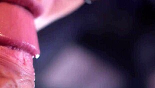 Dissolute wife sucks cock her mans!