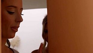 Jazlyn Ray Poses Nude with Girlfriend