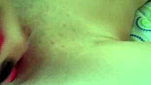 she says, 'watch me play with my pussy using this big pink dildo?'