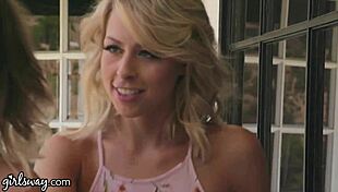 Girlsway Cadence Lux Swallows Everything In Squirting Lesbian Face Sitting 😍