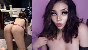 Karely Ruiz was getting horny and ended up creampie fucking her friend Robertita in a wild Latina teen session.