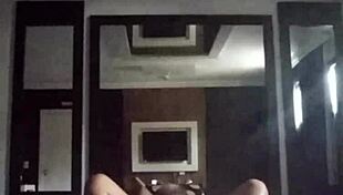 i recorded a video call with my cuckold husband while fucking the bull in the motel