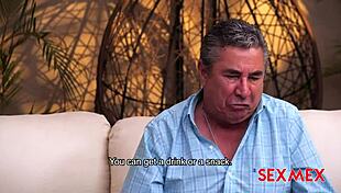 paying off dad's debt with carolina guerrero in a quickie