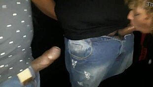 Getting Naughty At The Club With Old Cuckold Amateurs